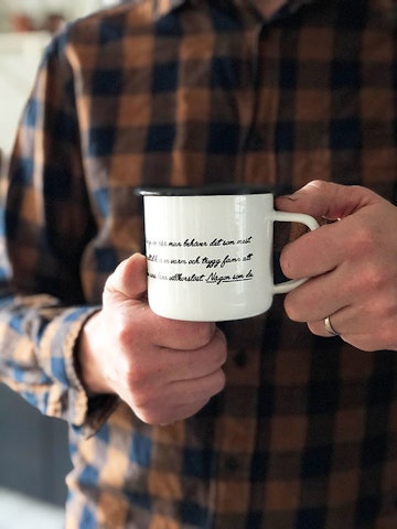 Dad enamel mug