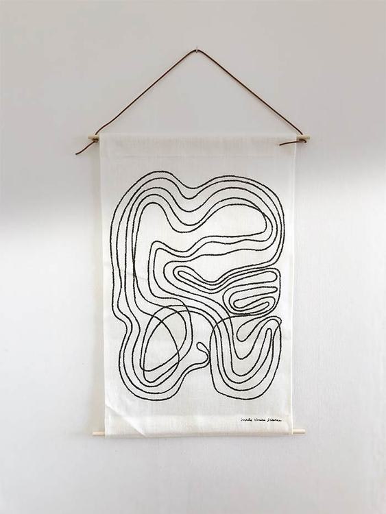 Loose ends wall tapestry