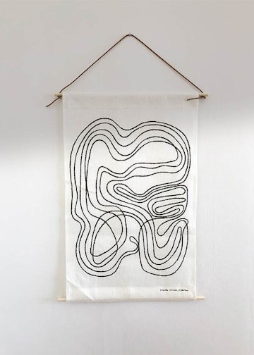 Loose ends wall tapestry