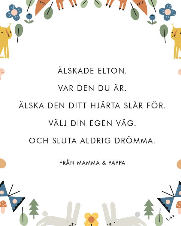 Sweet words
