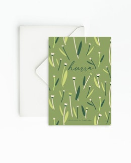 Grön 4-pack kort