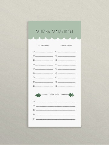 Waste less magnetic pad