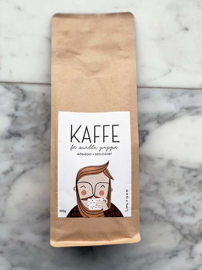 Kaffe för snälla pappor