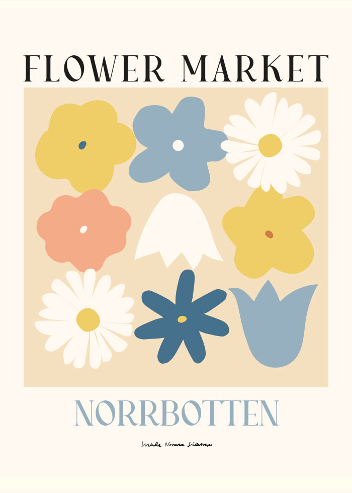 Flower market Norrbotten