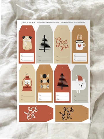 Xmas labels 2022