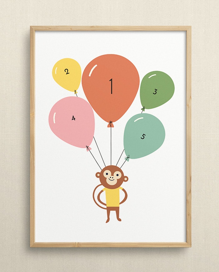 Monkey's balloons