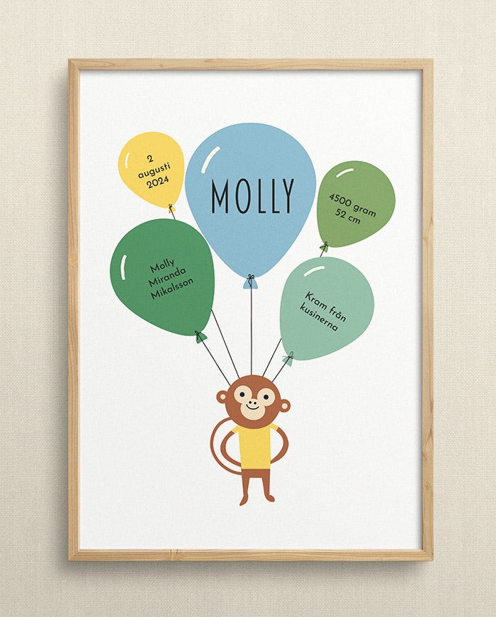 Monkey's balloons