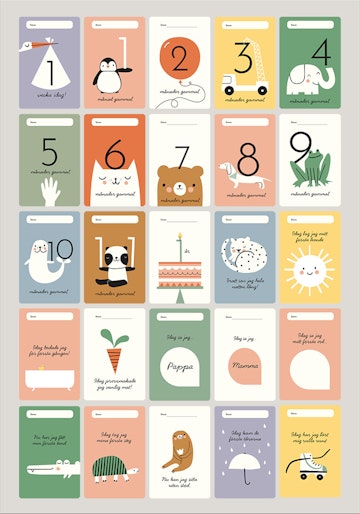 Moment baby cards