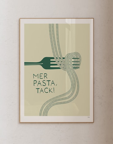 MER PASTA, TACK!