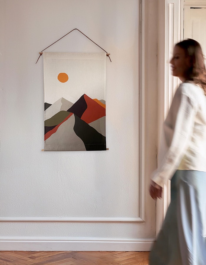 Kaskasatjåkka wall tapestry