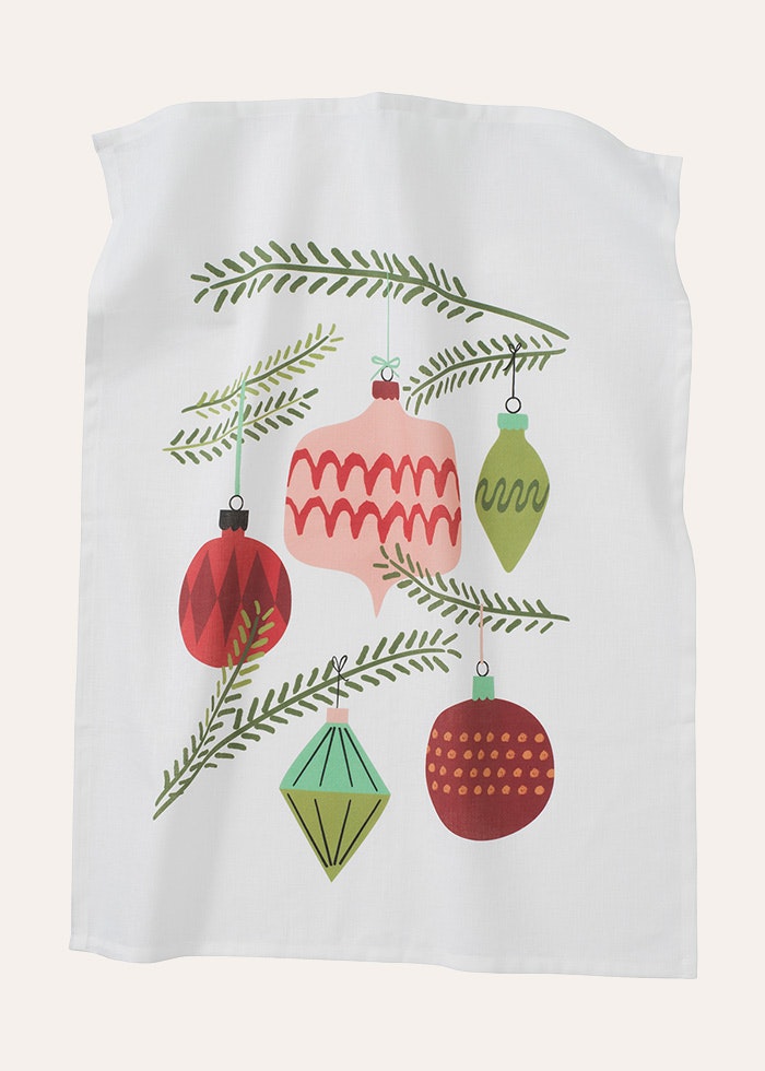 Julkulor kökshandduk