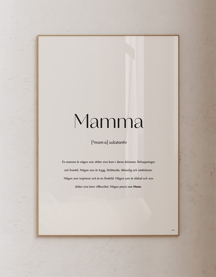 Substantiv mamma