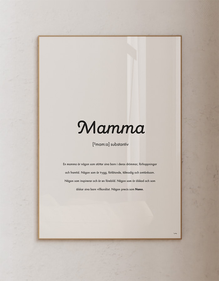 Substantiv mamma