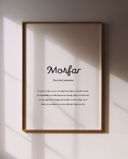 Substantiv morfar