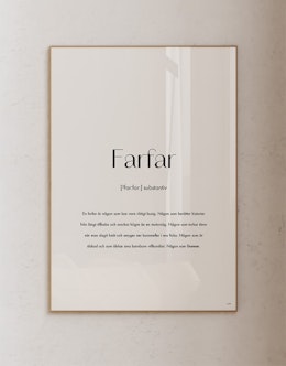 Substantiv farfar