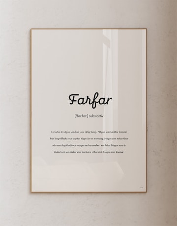 Substantiv farfar