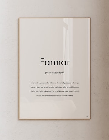 Substantiv farmor