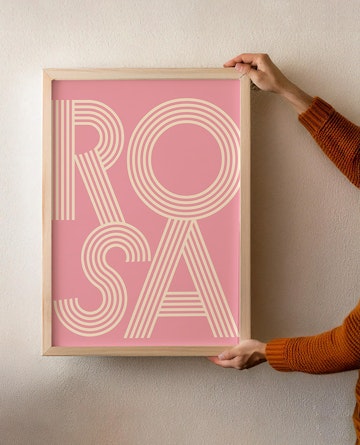 Färgfest - rosa