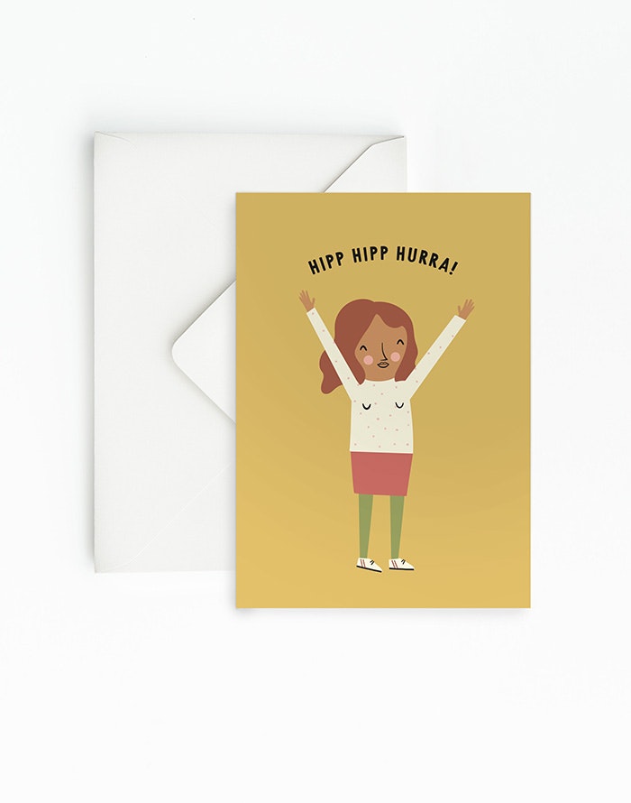 Printable kort Hipp hipp
