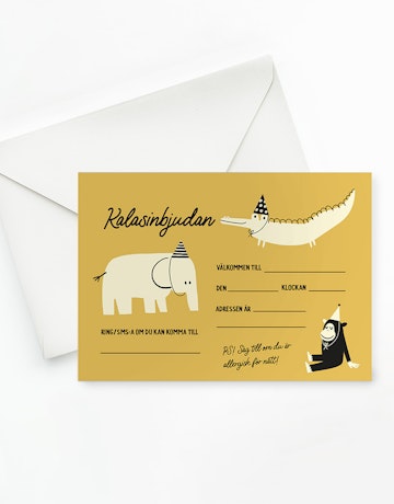 Printable kalasinbjudan