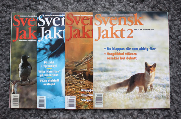 4 st Svensk Jakt 1995, 1999