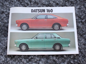 Produktkatalog för Datsun 160