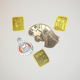 Stickers "Viking Treasures"