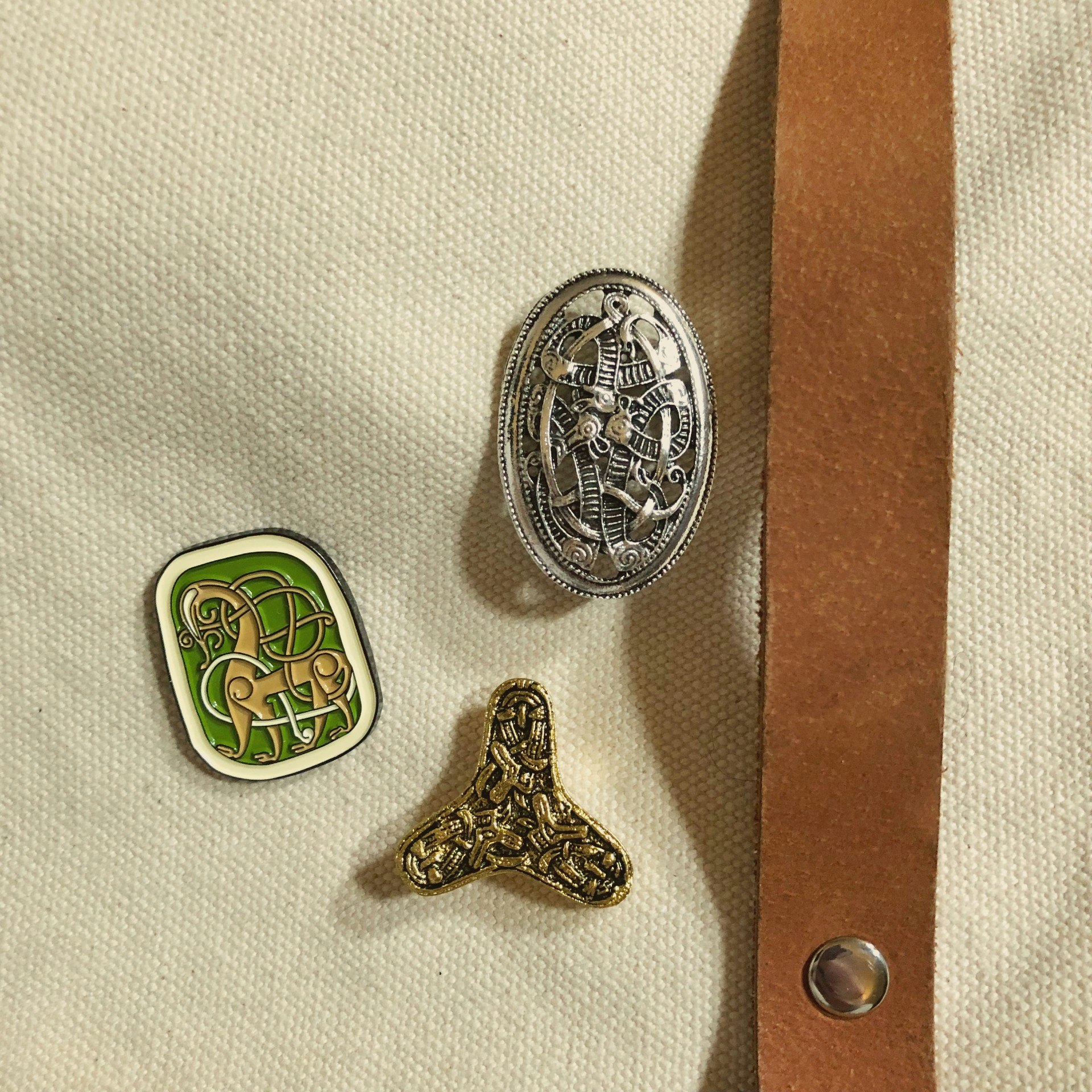 Runestone Enamel Pin