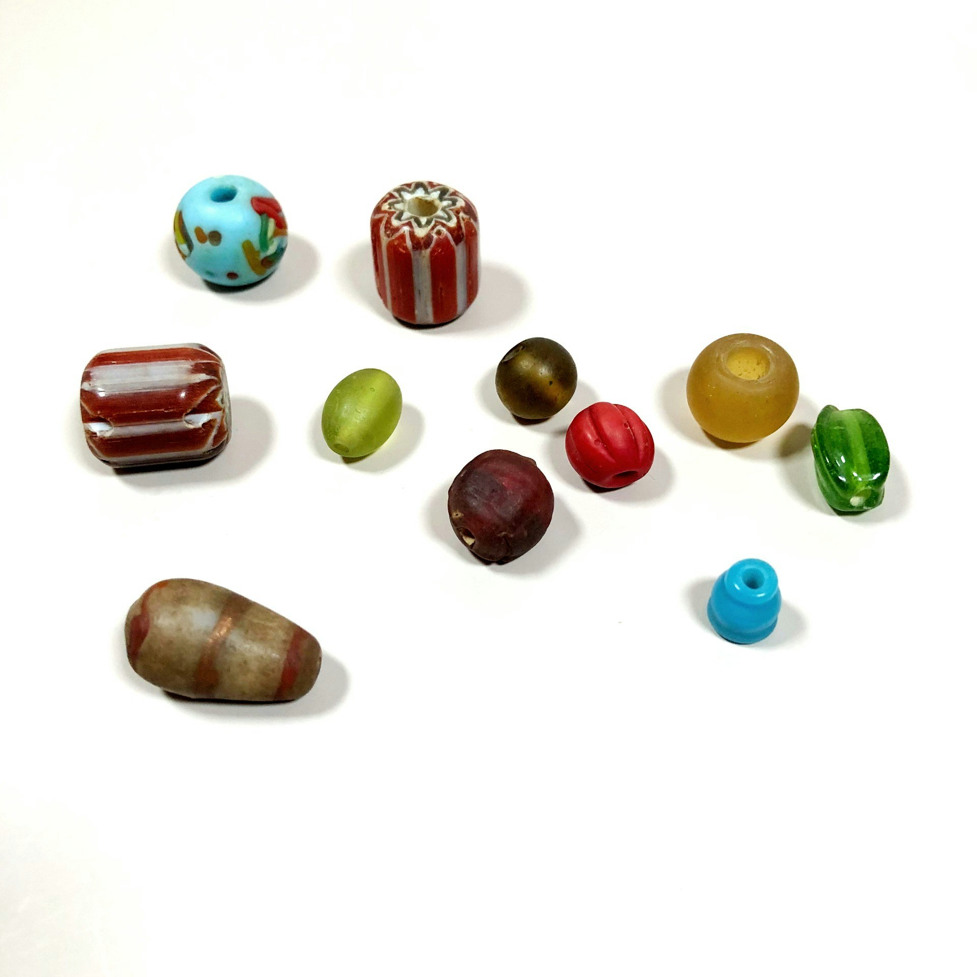 Hand-Made glas beads "Frigga"