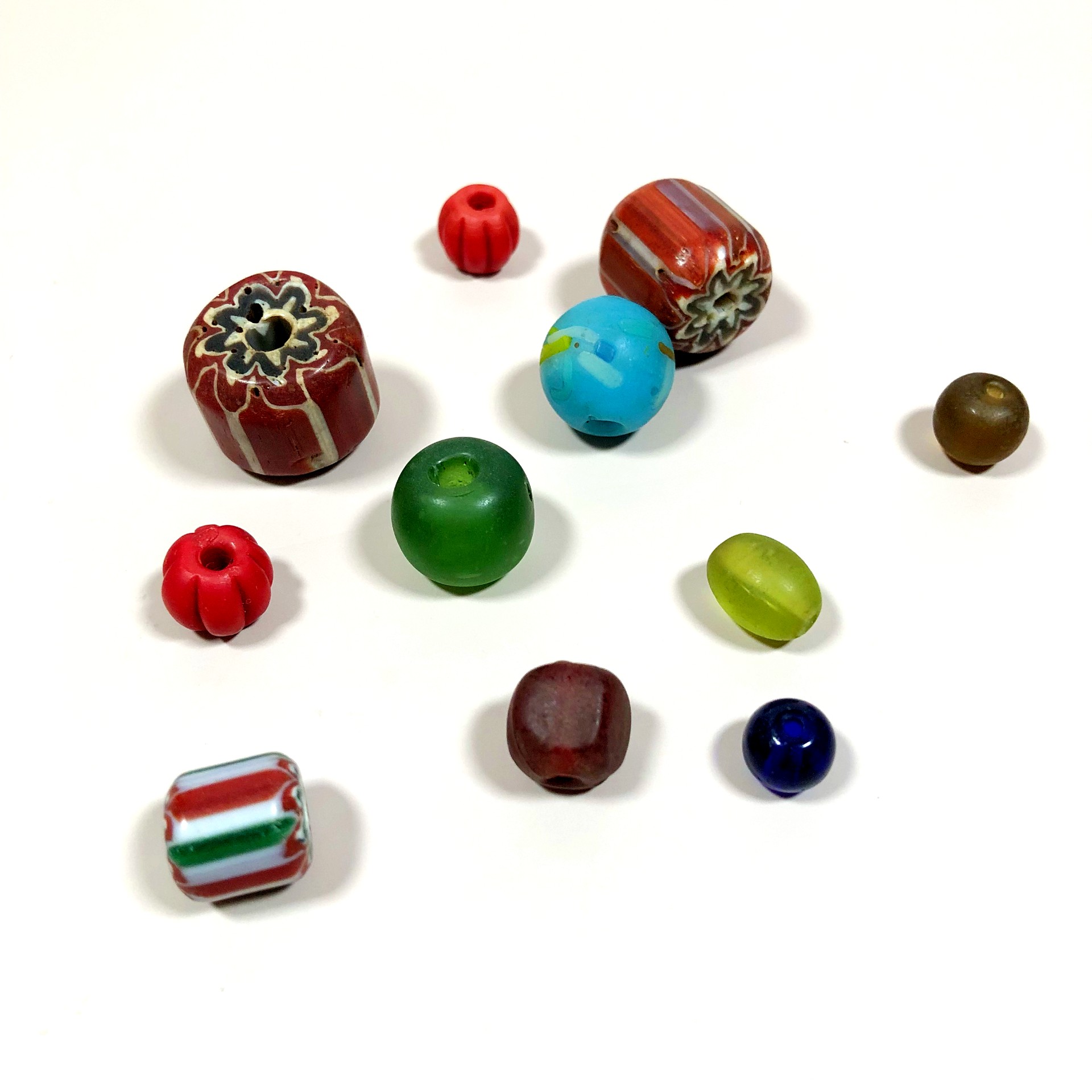 Hand-Made glas beads "Frigga"