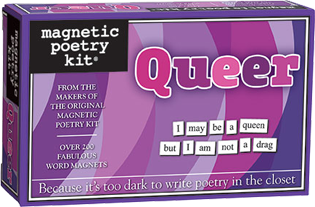Magnetic Poetry Queer