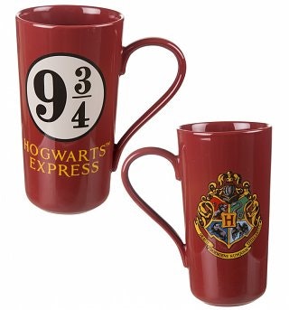 Hogwarts express kaffe latte mugg