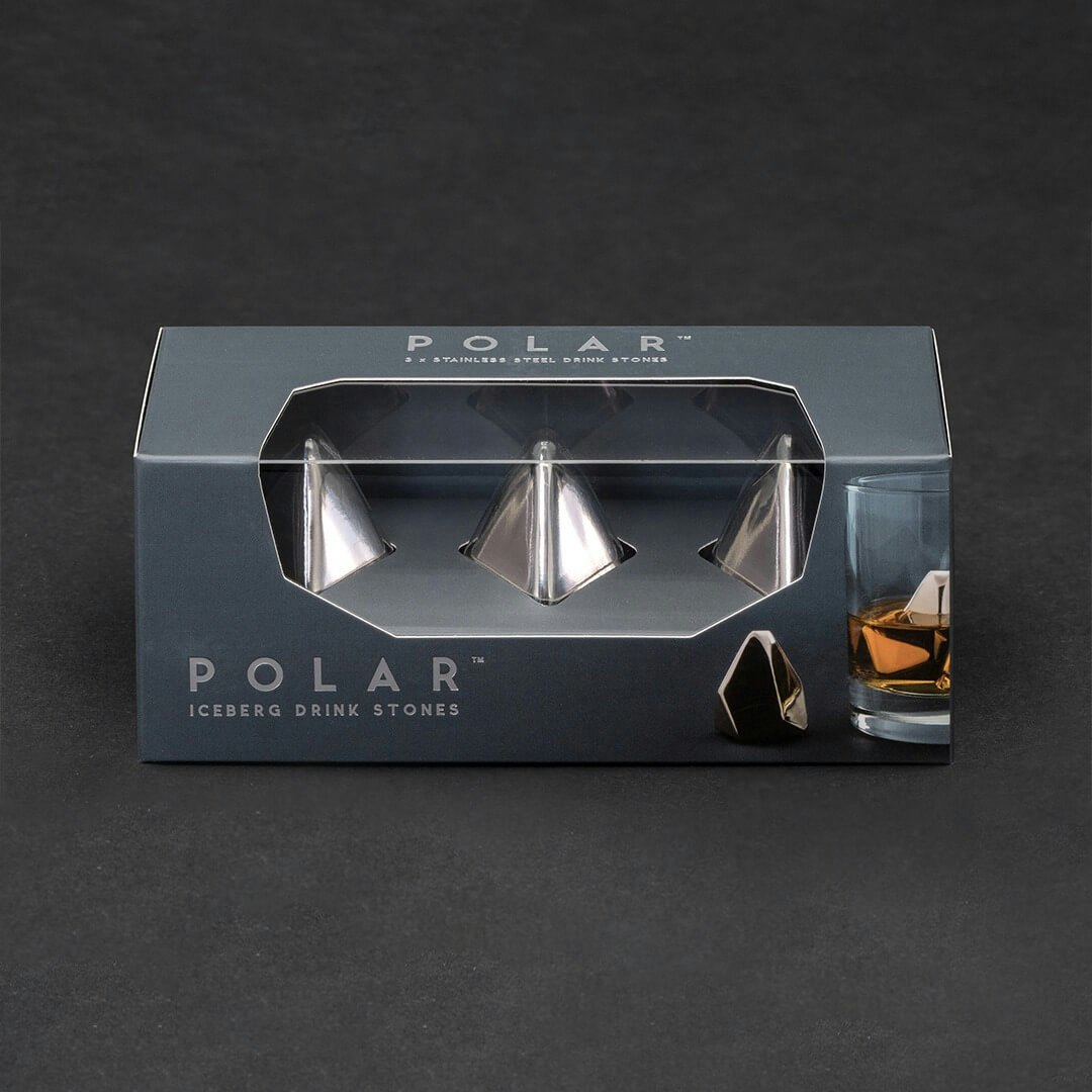 Polar iceberg drink stones