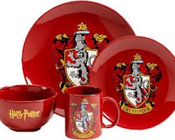 Harry Potter Serverings set i 4 delar - Gryffindor