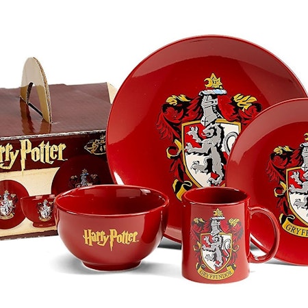 Harry Potter Serverings set i 4 delar - Gryffindor