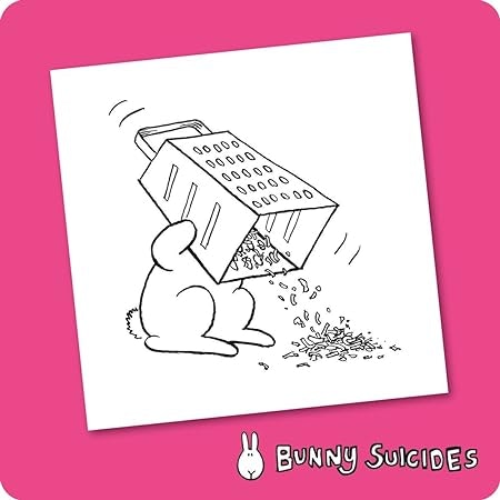 Bunny Suicide coaster - Death by Grater