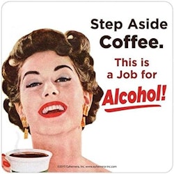 Coaster - Step Aside Coffee.