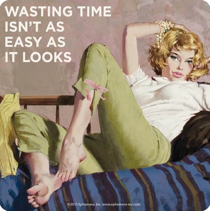coaster - wasting time