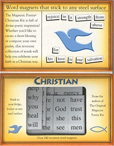 magnetic poetry christian