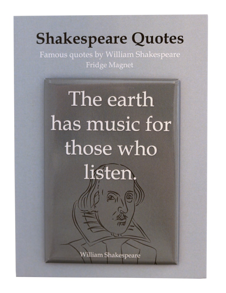 shakespear the earth has music