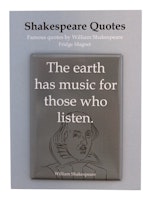 Kylskåpsmagnet - Shakespear Quotes