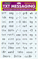 Kylskåpsmagneter - SMS Förkortningar