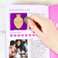 100 things to do with mom - scratch book