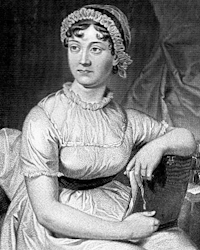 Jane Austen mjuk docka