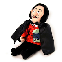 Salvador Dalí Dockfigur - Konstnären i Plysch