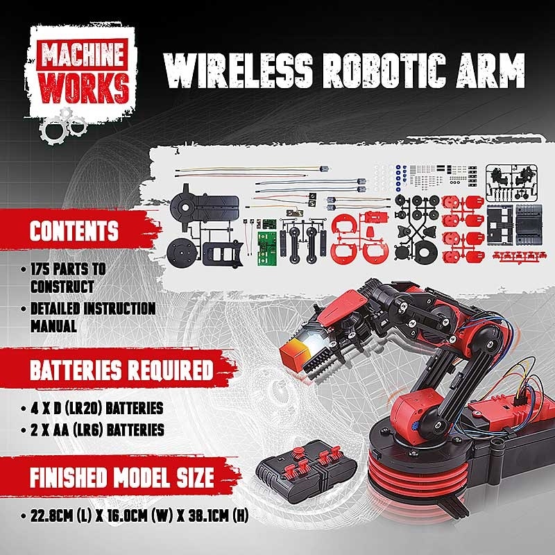 wireless robotic arm