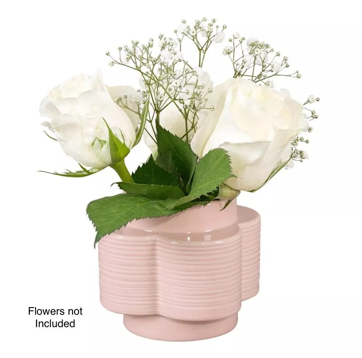 Orla Kiely - Rose tint Spot flower - Blomvas i keramik