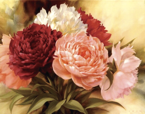 Blommor  20x30