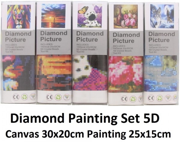 MIX 20x30 (15x25cm) 5 pack