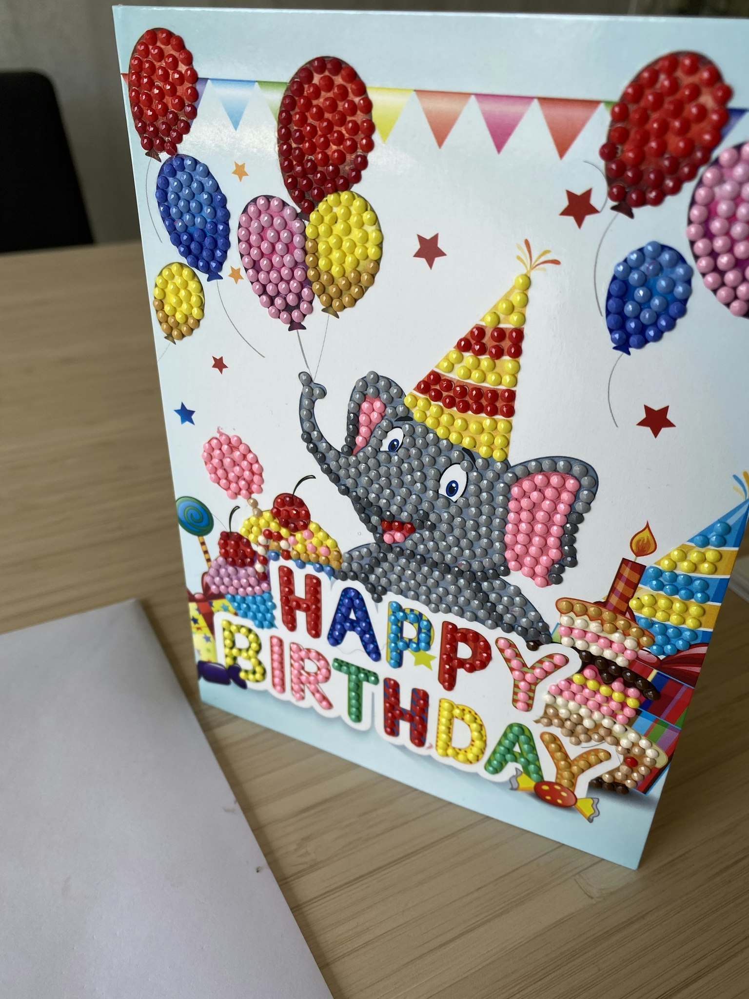 Vykort Elefant